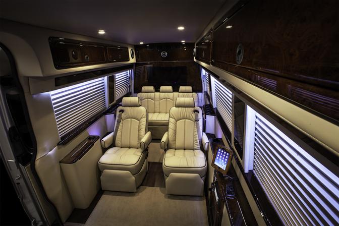 Chicago Illinois Luxury Conversion Van 