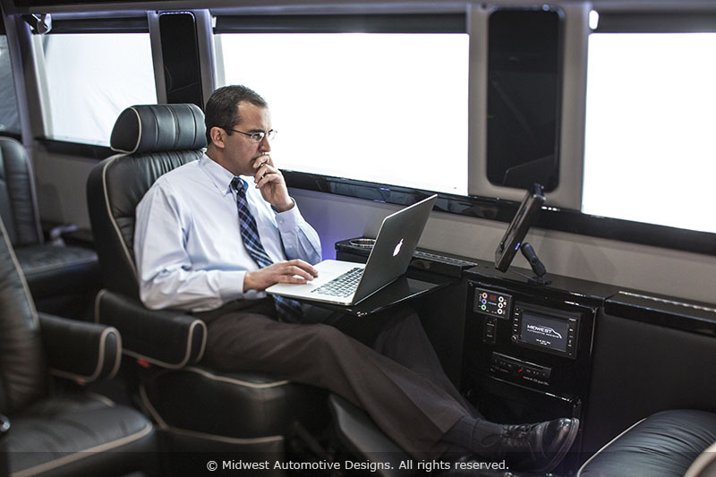 Luxury Mobile Office Sprinter Van Midwest Automotive Designs